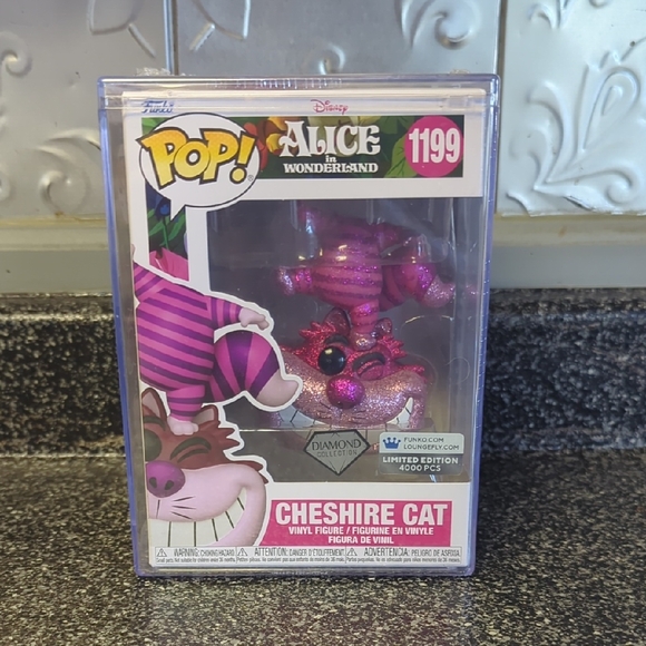 Alice And Wonderland Cheshire Cat Funko Pop Diamond Collection